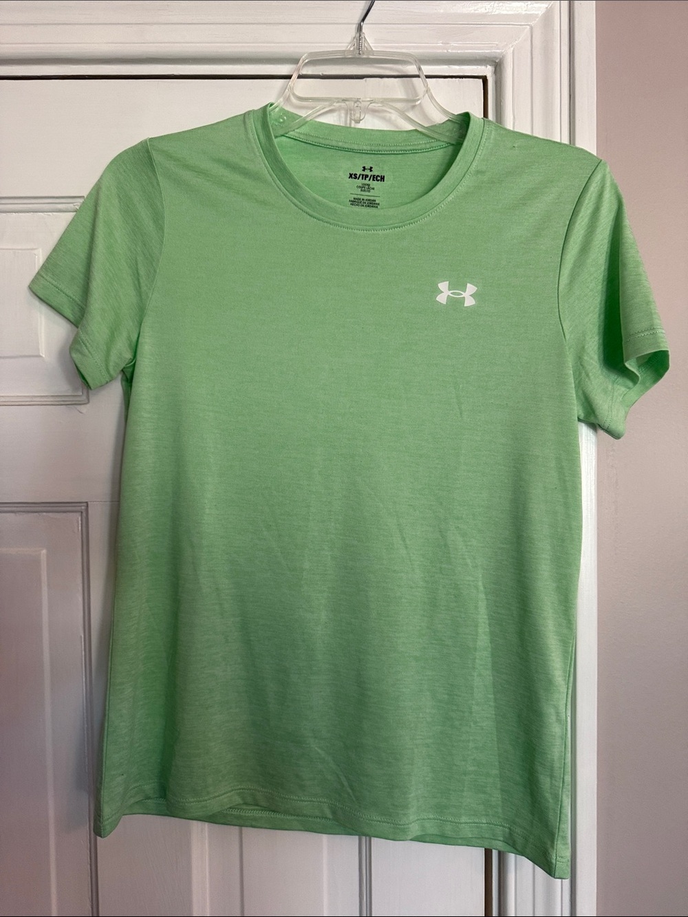 Under Armour Light Green Women's Short Sleeve Performance Tee